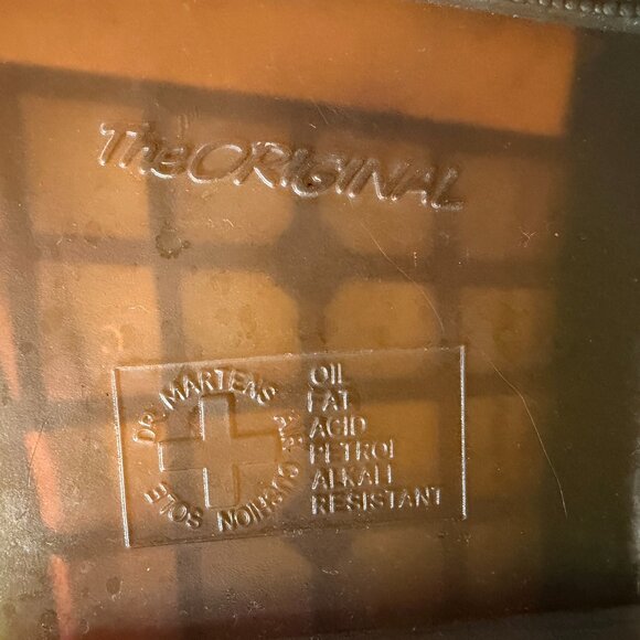 Dr. Martens 1461 Smooth Leather Oxford Shoes Men's Size 14 -3 hole Black - VGUC - Picture 12 of 13